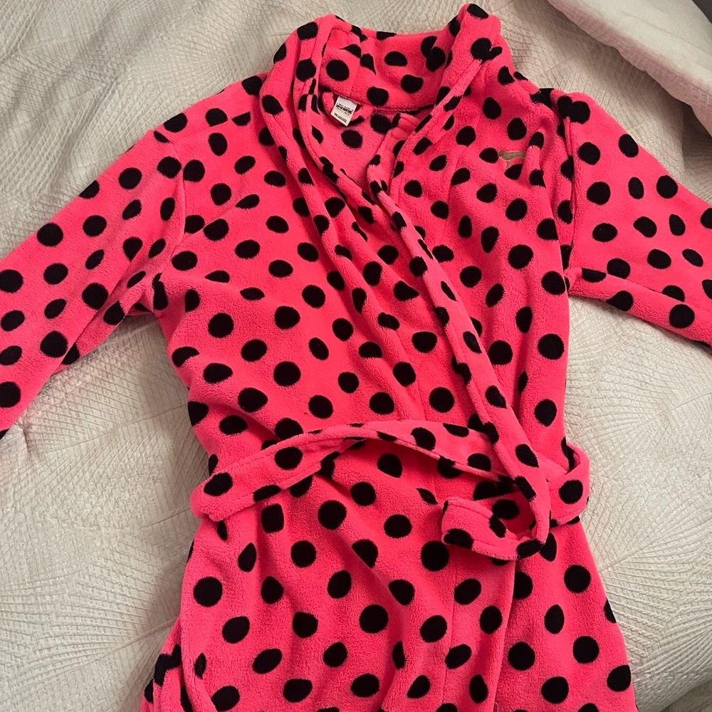 PINK VS plush robe